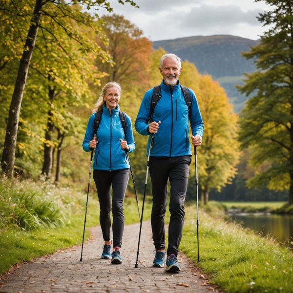Comment la pratique de la marche nordique peut-elle améliorer la santé cardiovasculaire et la posture?